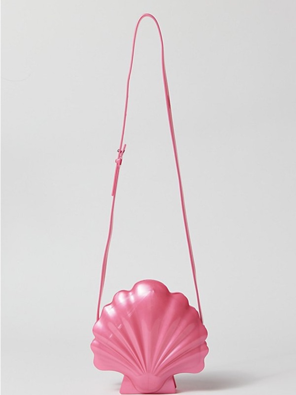 Melissa Pink Shell Mini Crossbody Bag